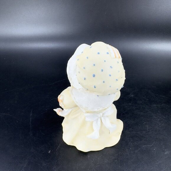 Cherished Teddies Patience Figurine Happiness Is Homemade Resin 1994 Vintage - Picture 7 of 11
